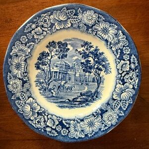 Liberty blue small plates